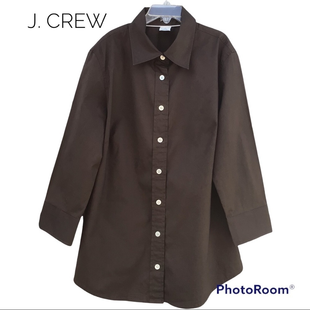 J.Crew Boys Button Down Long Sleeve Shirt